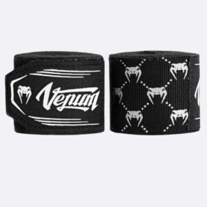 бинтове за бокс venum monogram black/white 4м