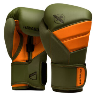 боксови ръкавици hayabusa t3 green/orange