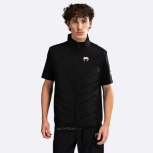 venum paddock softshell jacket short sleeves - black