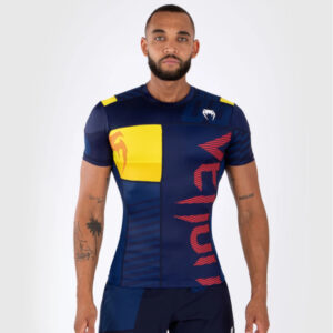 рашгард venum sport 05 short blue/yellow