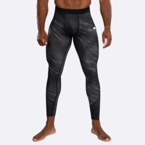 клин venum rapid spats - black/storm grey