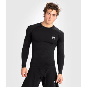 рашгард venum contender long black/white