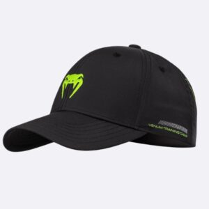 шапка venum training camp 4.0 cap black neon green
