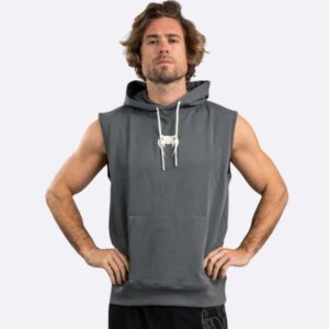 суичър venum sparring sleeveless hoodies - storm grey