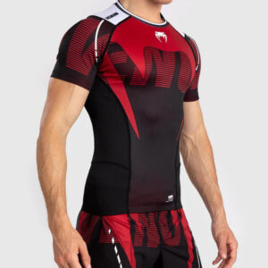 рашгард venum adrenaline short sleeve red 3