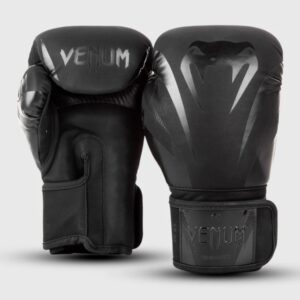 боксови ръкавици venum impact boxing gloves - black/black