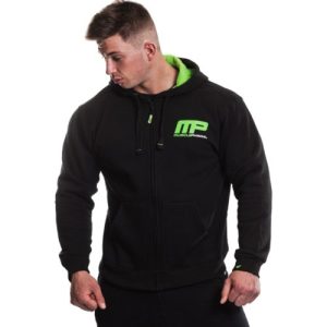 суичър musclepharm zip logo hoodie 447