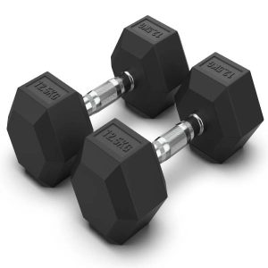 дъмбел гира хексагонален шестограм 2x12.5кг
