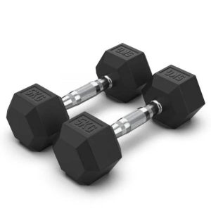dumbel gira heksagonalen shestogram 2x5kg
