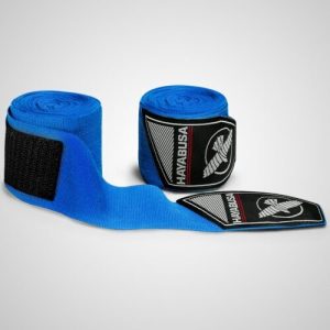 ЗА БОКС HAYABUSA PERFECT STRETCH HAND WRAPS BLUE 1