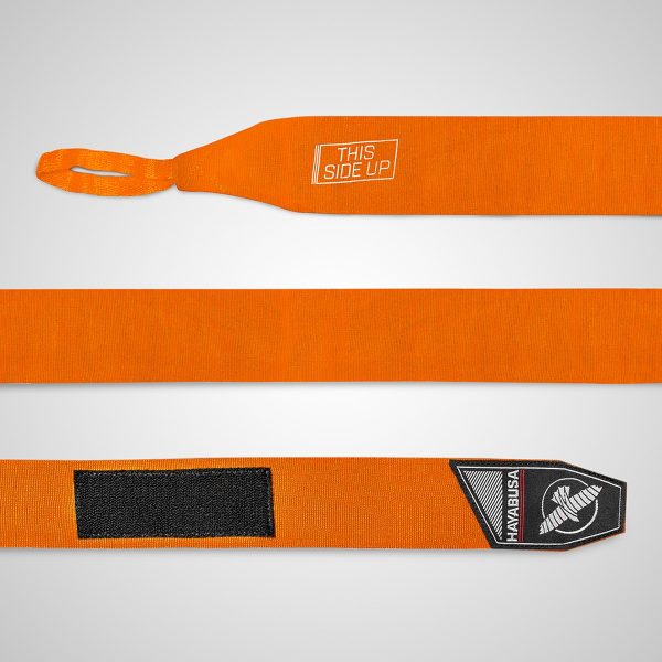 ЗА БОКС HAYABUSA PERFECT STRETCH HAND WRAPS ORANGE 1