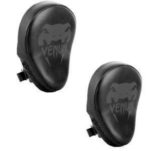ЗА БОКС VENUM LIGHT FOCUS MITTS BLACK BLACK