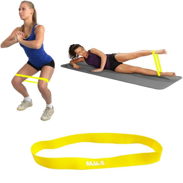 ЛЕНТА В КРЪГ ЖЪЛТ MINI BAND MOVES
