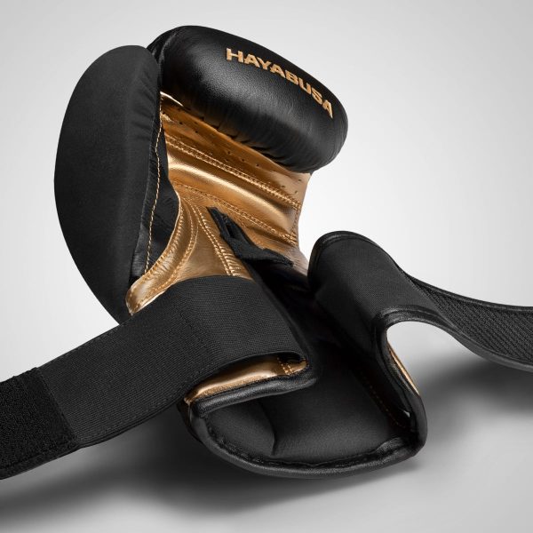 РЪКАВИЦИ HAYABUSA T3 BOXING GLOVES BLACK GOLD 4