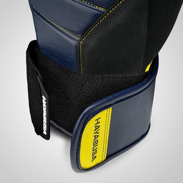РЪКАВИЦИ HAYABUSA T3 BOXING GLOVES NAVY YELLOW 1