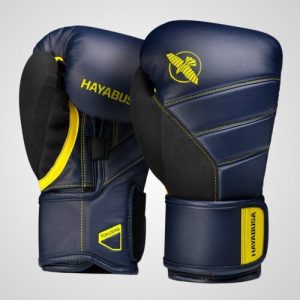 РЪКАВИЦИ HAYABUSA T3 BOXING GLOVES NAVY YELLOW 2