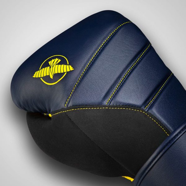 РЪКАВИЦИ HAYABUSA T3 BOXING GLOVES NAVY YELLOW 5