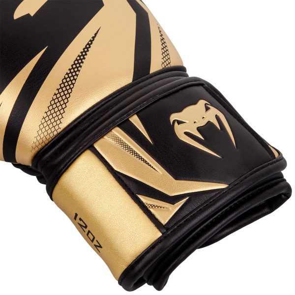 РЪКАВИЦИ VENUM CHALLENGER 3 BOXING GLOVES BLACK GOLD 4 1