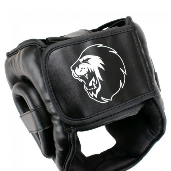 за Бокс Super Pro Head Guard Legionarius Black White 2