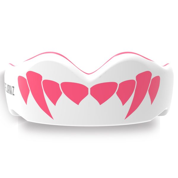 за Зъби SAFEJAWZ EXTRO SERIES SELF FIT PINK FANGZ MOUTHGUARD 2