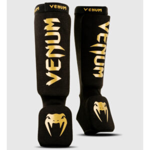 протектори за крака venum kontact black gold