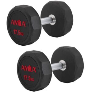 дъмбели amila tpu 2×17.5 кг