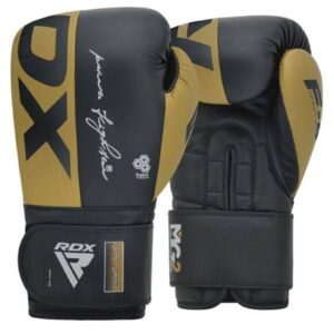 боксови ръкавици rdx f4 black/gold