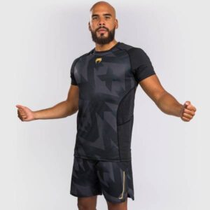 тениска venum razor dry tech black/gold