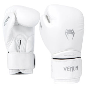 боксови ръкавици venum contender 1.5 white/silver