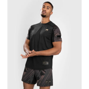 тениска venum tecmo 2.0 dry tech black brown