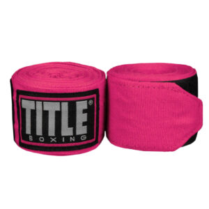 бинтове за бокс title pink 455см