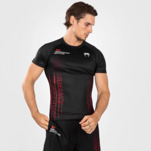 рашгард ufc venum performance institute 2.0 men’s short-sleeve rashguard - black/red
